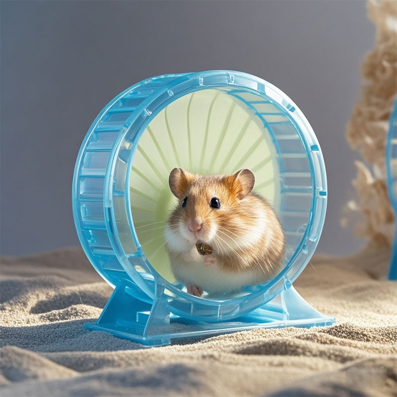 定制倉(cāng)鼠跑輪玩具鼠籠搭配跑輪塑膠PVC寵物玩具東莞玩具廠家批發(fā)